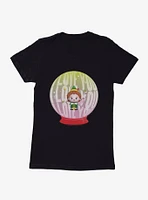 Elf I Love You Snowglobe Womens T-Shirt