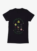 Elf OMG Santa's Coming Womens T-Shirt