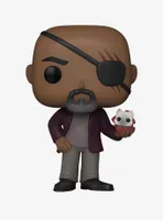 Funko Pop! Marvel The Marvels Nick Fury Vinyl Bobble-Head