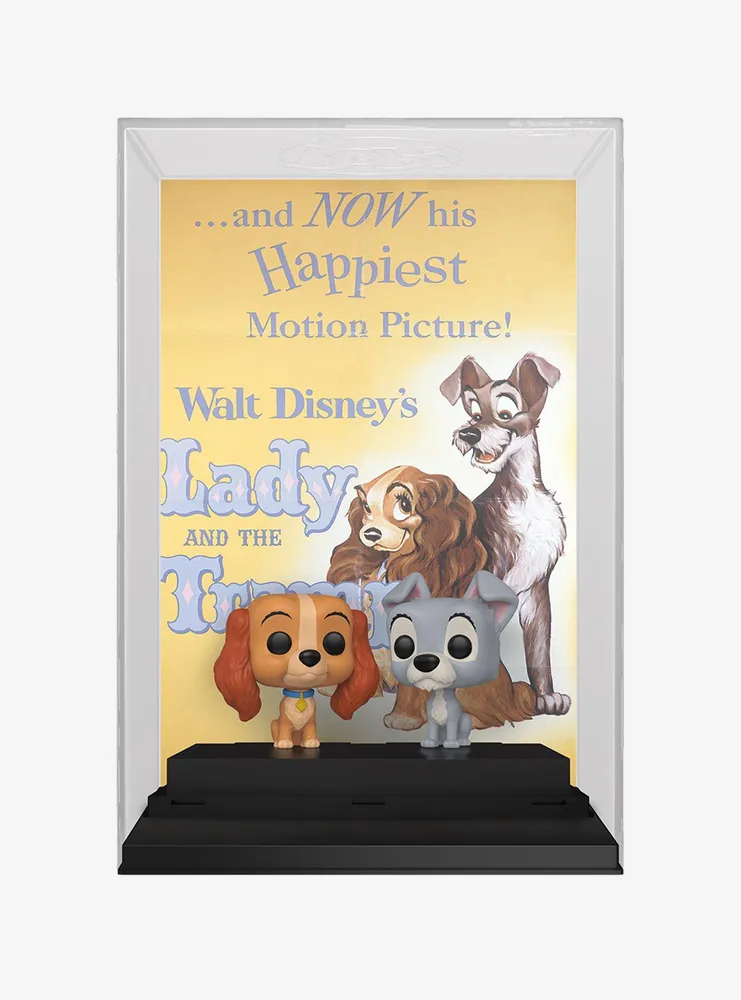 Funko Pop! Movie Posters Disney Lady and the Tramp Vinyl Figures