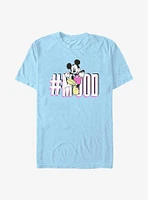 Disney Mickey Mouse Hashtag Mood T-Shirt