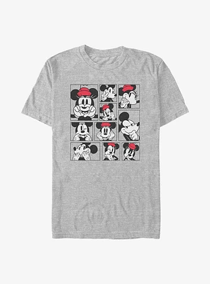 Disney Mickey Mouse Minnie & Expressions T-Shirt