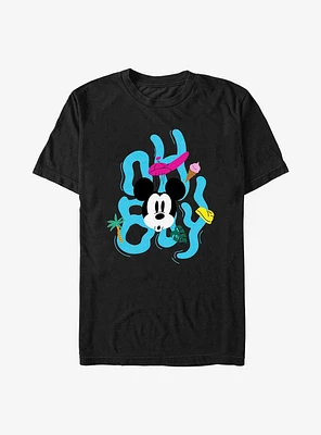 Disney Mickey Mouse Oh Boy Face T-Shirt