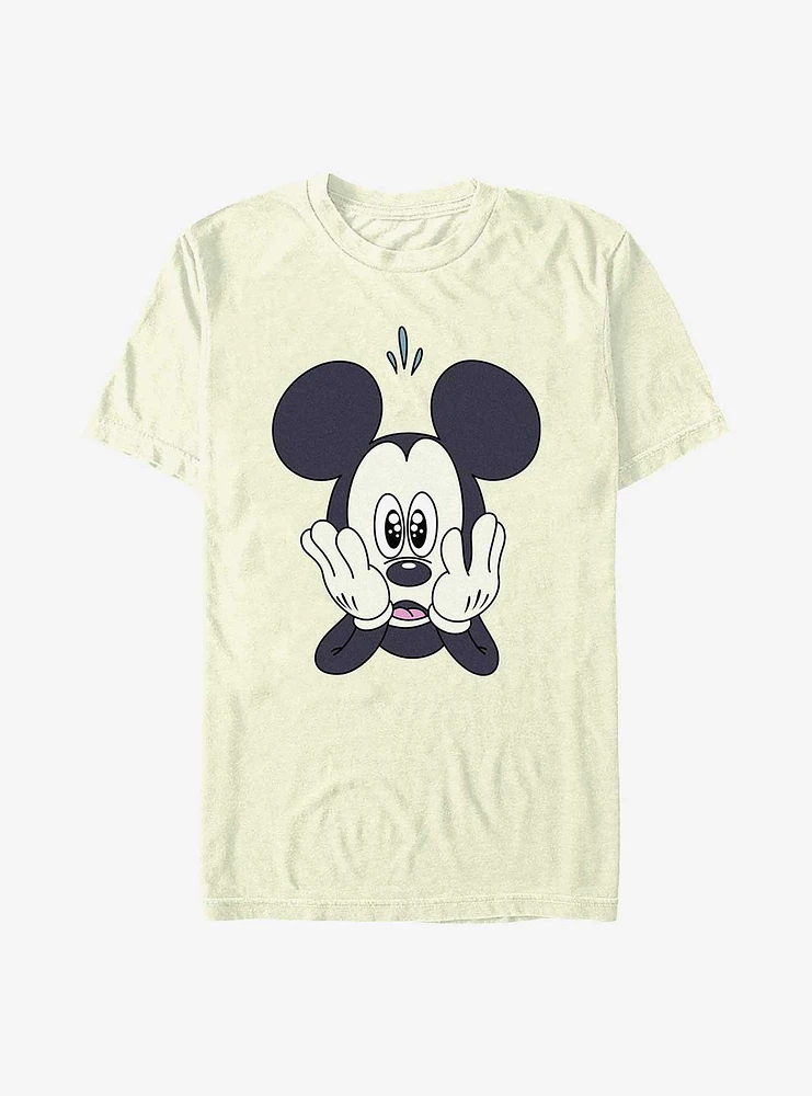 Disney Mickey Mouse Surprised Face T-Shirt