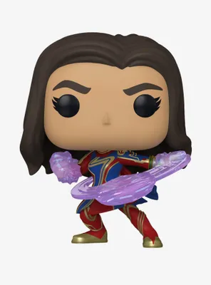 Funko Marvel The Marvels Pop! Ms. Marvel Vinyl Bobble-Head Figure