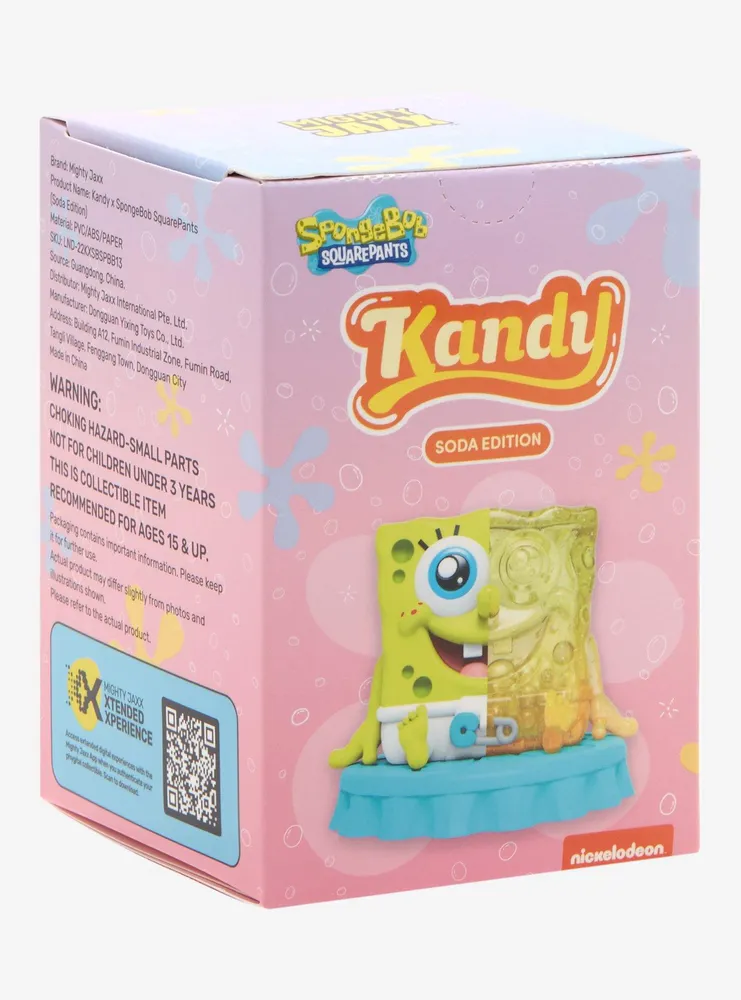 Hot Topic Kandy X SpongeBob SquarePants Soda Edition Blind Box Figure