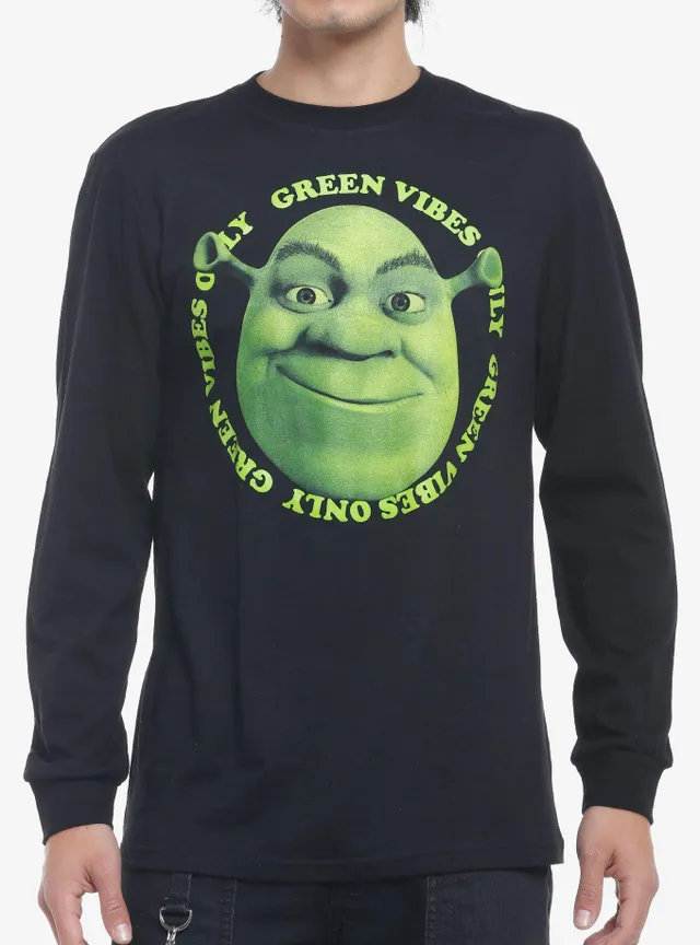 Shrek Meme Face Crew Socks