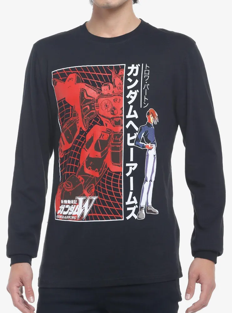 Mobile Suit Gundam Wing Trowa Long-Sleeve T-Shirt