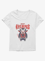 Krampus Christmas Merry Girls T-Shirt Plus