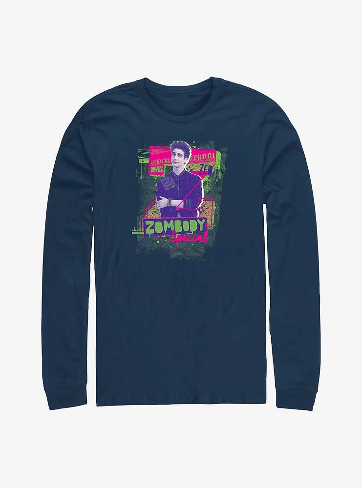 Disney Zombies 3 Zed Zombody Special Long-Sleeve T-Shirt