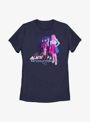 Disney Zombies 3 Alien Encounter Group Womens T-Shirt