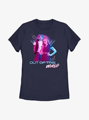 Disney Zombies 3 Out Of This World Womens T-Shirt