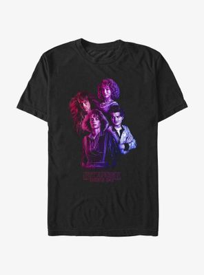 Stranger Things Day Gradient Group T-Shirt