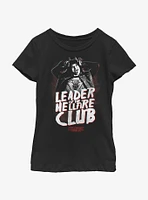 Stranger Things Day Eddie Munson Leader Of The Hellfire Club Youth Girls T-Shirt