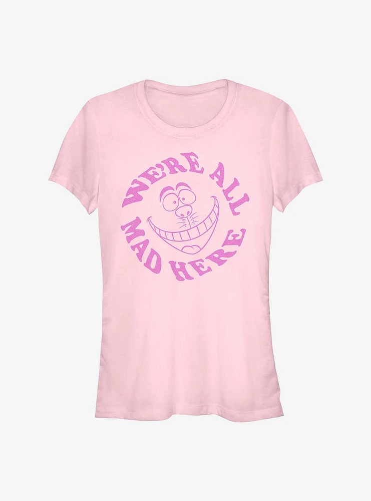 Disney Alice Wonderland Cheshire All Smiles Girls T-Shirt
