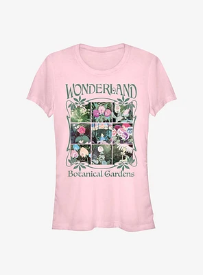 Disney Alice Wonderland Botanical Gardens Girls T-Shirt