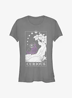 Disney Alice Wonderland Curious Cosmic Cheshire Girls T-Shirt