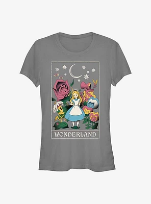 Disney Alice Wonderland Cosmic Card Girls T-Shirt