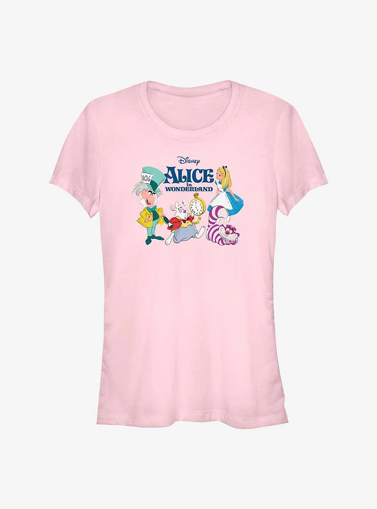 Disney Alice Wonderland Friends Girls T-Shirt