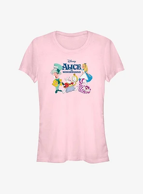 Disney Alice In Wonderland Friends Girls T-Shirt