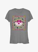 Disney Alice Wonderland Radiate Madness Cheshire Girls T-Shirt