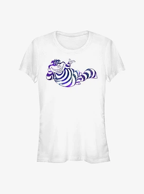 Disney Alice Wonderland Space Cheshire Cat Girls T-Shirt