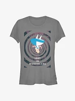 Disney Alice Wonderland Spiral Fall Girls T-Shirt