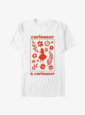 Disney Alice Wonderland Curiouser and T-Shirt