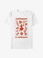 Disney Alice Wonderland Curiouser and T-Shirt