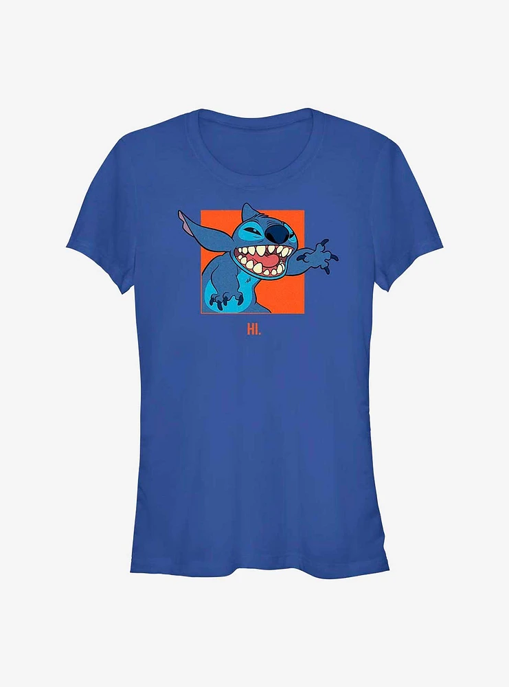 Disney Lilo & Stitch Awkward Hi Girls T-Shirt