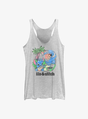 Disney Lilo & Stitch Beach Day Girls Tank