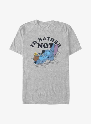 Disney Lilo & Stitch I'd Rather Not T-Shirt