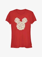 Disney Mickey Mouse Daisy Flower Fill Girls T-Shirt