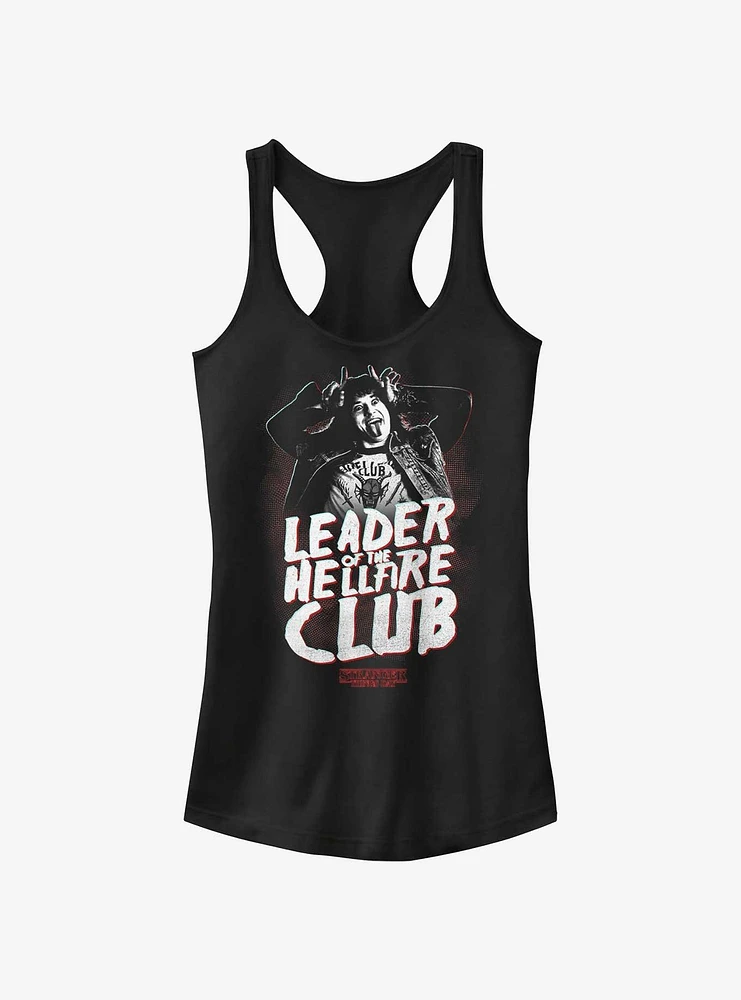 Stranger Things Day Eddie Munson Leader of Hellfire Club Girls Tank