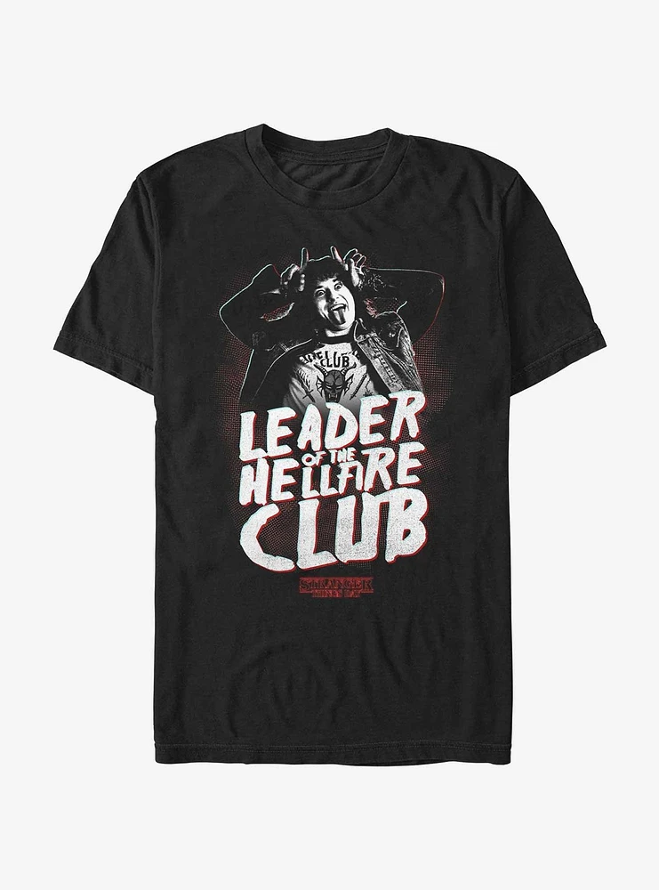 Stranger Things Day Eddie Munson Leader of Hellfire Club T-Shirt