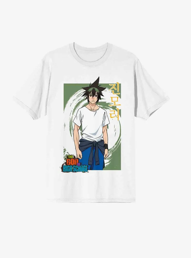 Hot Topic The God Of High School Jin Mori Portrait T-Shirt