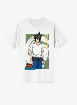 The God Of High School Jin Mori Portrait T-Shirt