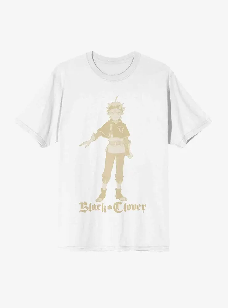 Black Clover Asta Pose Tonal T-Shirt