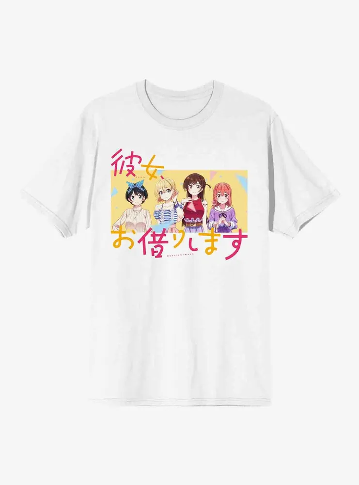 Rent-A-Girlfriend Group T-Shirt