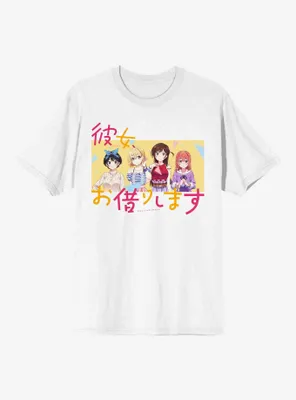 Rent-A-Girlfriend Group T-Shirt