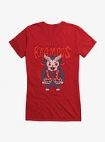 Krampus Christmas Merry Girls T-Shirt