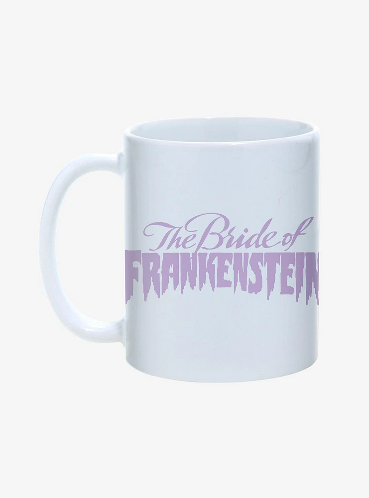 Universal Monsters The Bride of Frankenstein Logo Mug 11oz