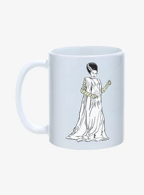 Universal Monsters The Bride of Frankenstein Portrait Mug 11oz