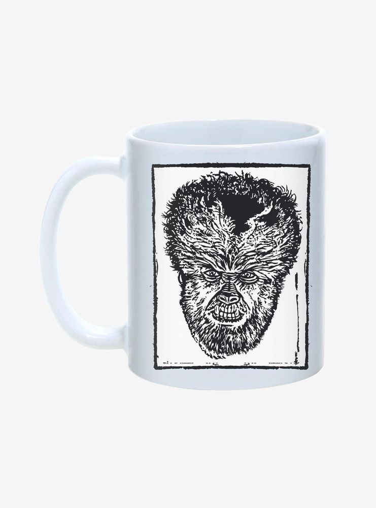 Universal Monsters The Wolfman Head Mug 11oz