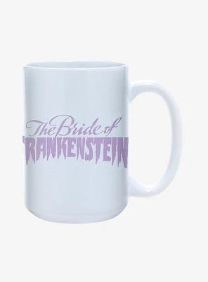 Universal Monsters The Bride of Frankenstein Logo Mug 15oz