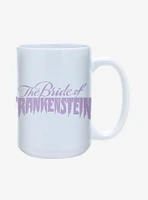 Universal Monsters The Bride of Frankenstein Logo Mug 15oz