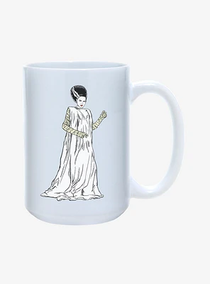 Universal Monsters The Bride of Frankenstein Portrait Mug 15oz