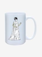 Universal Monsters The Bride of Frankenstein Portrait Mug 15oz