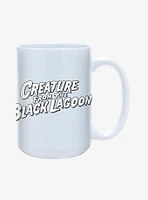 Universal Monsters Creature from the Black Lagoon Logo Mug 15oz