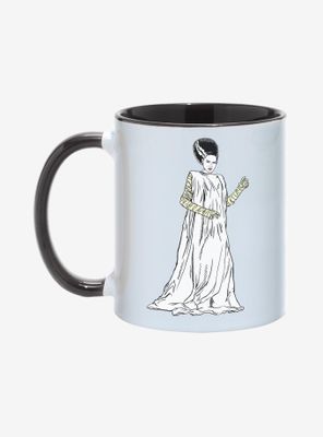 Universal Monsters The Bride of Frankenstein Portrait Mug